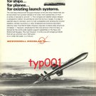 MCDONNELL DOUGLAS - 1973 - HARPOON MISSILE PRINT AD