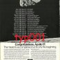 GARRETT - 1973 - CONGRATULATIONS APOLLO 17 - SPACE MISSIONS PRINT AD