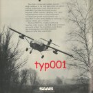 SAAB SCANIA - 1972 - STRIKE LIGHT AIRCRAFT PRINT AD
