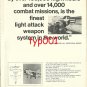 VOUGHT AERONAUTICS - 1972 - A7E ATTACK JET PRINT AD