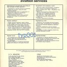 UTA CRMA - 1973 AVIATION SERVICES PRINT AD - FRANCE