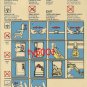 TURKISH AIRLINES - AIRBUS A310-200 SAFETY CARD - 01