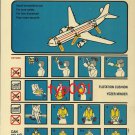 TURKISH AIRLINES - 2000 - AIRBUS A310-200 & A310-300 SAFETY CARD - 02