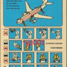 TURKISH AIRLINES - AIRBUS A310-300 SAFETY CARD - 01