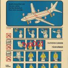 TURKISH AIRLINES - BOEING B737-400 SAFETY CARD - 02