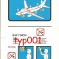 TURKISH AIRLINES - BOEING B737-800 SAFETY CARD - 01