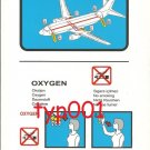 TURKISH AIRLINES - 2005 - BOEING B737-800 SAFETY CARD - 02