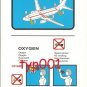 TURKISH AIRLINES - 2005 - BOEING B737-800 SAFETY CARD - 02