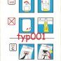 TURKISH AIRLINES - 2006 - BOEING B737-800 SAFETY CARD - 03