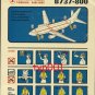 TURKISH AIRLINES - 2000 - BOEING B737-800 SAFETY CARD - 04