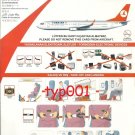 TURKISH AIRLINES - BOEING B737-800 SAFETY CARD - 06