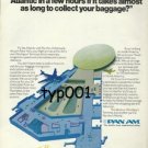 PAN AM - 1975 WHAT'S THE POINT OF CROSSING THE ATLANTIC IN A FEW HOURS PRINT AD