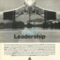 BAC BRITISH AIRCRAFT CORPORATION - 1973 - LEADERSHIP THE CONCORDE PRINT AD