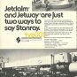 STANRAY - 1973 - JETCLAIM AND JETWAY ARE JUST TWO WAYS TO SAY STANRAY PRINT AD