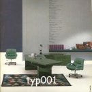MISSIONI & SAPORITI ITALIA - 1987 FURNITURE DESIGN PRINT AD - PHOTO BY SALVATI