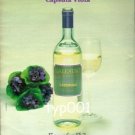 GALESTRO ANTINORI - 1984 - GALESTRO CAPSULA VIOLA WINE PRINT AD