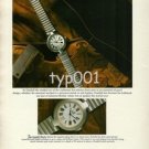 DUNHILL - 1987 - ALFRED DUNHILL'S PHILOSOPY - THE DUNHILL WATCH PRINT AD