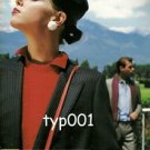 BELVEST - 1984 MEN'S FASHION PRINT AD - LADY IN JACKET -  PHOTO BY MAURO MAMONE