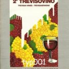 TREVISIAN WINES - 1984  2ND TREVISOVINO WINE FAIR PRINT AD