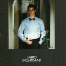 FABIO INGHIRAMI - 1984 MEN'S FASHION PRINT AD