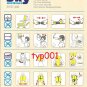 SKY AIRLINES - BOEING B737-400 SAFETY CARD - 1 - BANKRUPT TURKISH AIRLINE