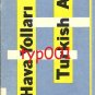 TURKISH AIRLINES - 1964 SUMMER SYSTEM TIMETABLE & RATES - VISCOUNT, F-27 & DC-3