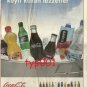 COCA COLA TURKEY 2010 - TASTES THAT ADD PLEASURE TO LIFE TURKISH PRINT AD