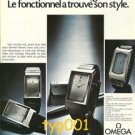 OMEGA - 1974 - DE VILLE WATCH -  FUNCTION FOUND ITS STYLE FRENCH PRINT AD