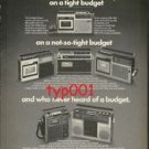 PANASONIC - 1975 CASSETTE RECORDERS FOR EVERY BUDGET OR THE RICH PRINT AD