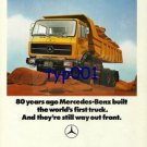 MERCEDES BENZ - 1976 STILL WAY OUT FRONT - THE SOUND INVESTMENT  PRINT AD