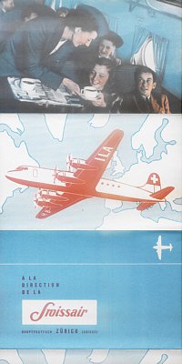 SWISSAIR - 1949 FEEDBACK LETTER TO THE DIRECTOR - DC-4 HB-ILA