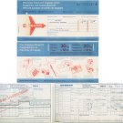 SWISSAIR - 1957 TICKET - BERN TO ISTANBUL