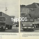 MERCEDES BENZ - 1979 MERCEDES TRUCKS THE SOUND INVESTMENT PRINT AD - 3