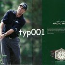 ROLEX - 2006 - GOLF CLUB OR MAGIC WAND - PHIL MICKELSON PRINT AD