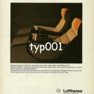LUFTHANSA - 1980 - THIS OFFER IS GUARANTEED TO PUT YOU TO SLEEP PRINT AD