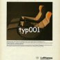 LUFTHANSA - 1980 - THIS OFFER IS GUARANTEED TO PUT YOU TO SLEEP PRINT AD