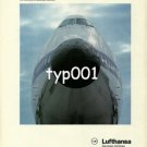 LUFTHANSA - 1980 - ACTUALLY I FLY LUFTHANSA FOR A VERY SELFISH REASON PRINT AD