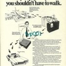 PAN AM - 1973 - WHEN YOU PAY TO FLY YOU SHOULDN'T HAVE TO WALK PRINT AD