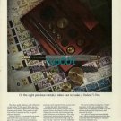 PARKER - 1973 - IT TAKES 4 PRECIOUS METALS TO MAKE PARKER 75 PEN PRINT AD