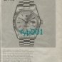 TIME MAG - ROLEX - 1973 -  TIME IS A PART OF ROLEX'S BUSINESS PRINT AD