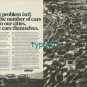 FOKKER - 1973 - STOCKHOLM BROMMA ALL JETS ARE BANNED EXCEPT ONE F-28 PRINT AD