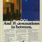 BRITISH CALEDONIAN - 1985 - LA HONG KONG AND 39 DESTINATIONS IN BETWEEN PRINT AD