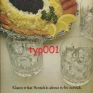 CHIVAS REGAL 1975  GUESS WHAT SCOTCH IS ABOUT TO BE SERVED WITH CAVIAR PRINT AD