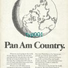 PAN AM - 1974 - PAN AM COUNTRY PRINT AD
