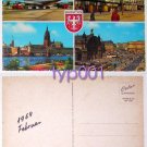 PAN AM - 1969 BOEING 707 FOUND THE FRANKFURT AIRPORT POSTCARD