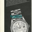 TIME MAG - ROLEX - 1974 -  TIME IS A PART OF ROLEX'S BUSINESS PRINT AD