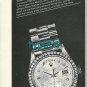 TIME MAG - ROLEX - 1974 -  TIME IS A PART OF ROLEX'S BUSINESS PRINT AD