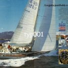 ROLEX - 1984 - ROLEX SWAN WORLD CUP '84 PORTO SERVO SARDINIA YACHTING PRINT AD
