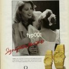 OMEGA - 1990 - SIGNIFICANT MOMENTS - MAESTRO TALKING ABOUT BROADWAY PRINT AD