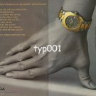 OMEGA - 1984 - DEDICATED TO OLYMPIC CHAMPIONS OF WOMEN'S 100 METER DASH PRINT AD